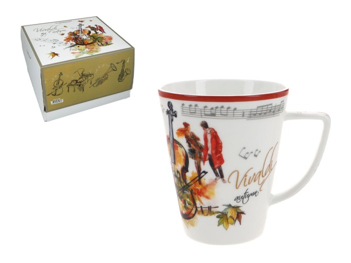 Carmani, kubek 370ml - ANTONIO VIVALDI/Jesień