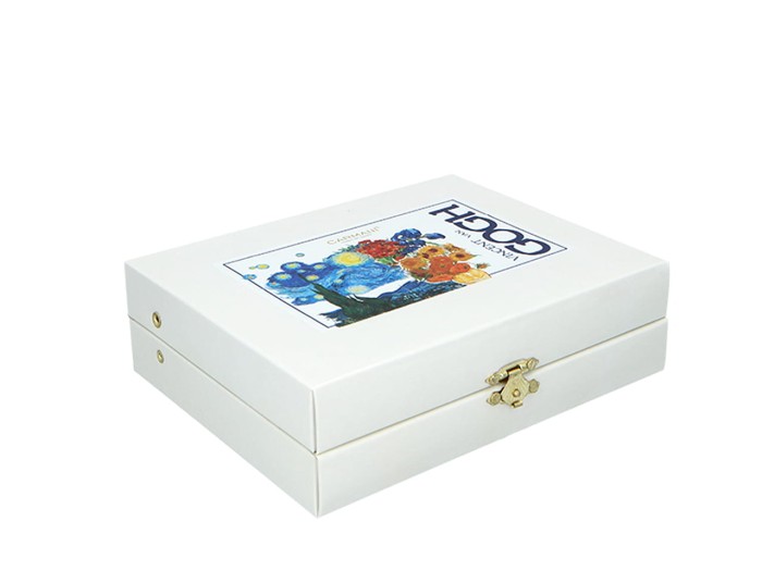 Carmani, komplet pozłacanych łyżeczek: 6x herbata + 1x cukier - VAN GOGH, mix