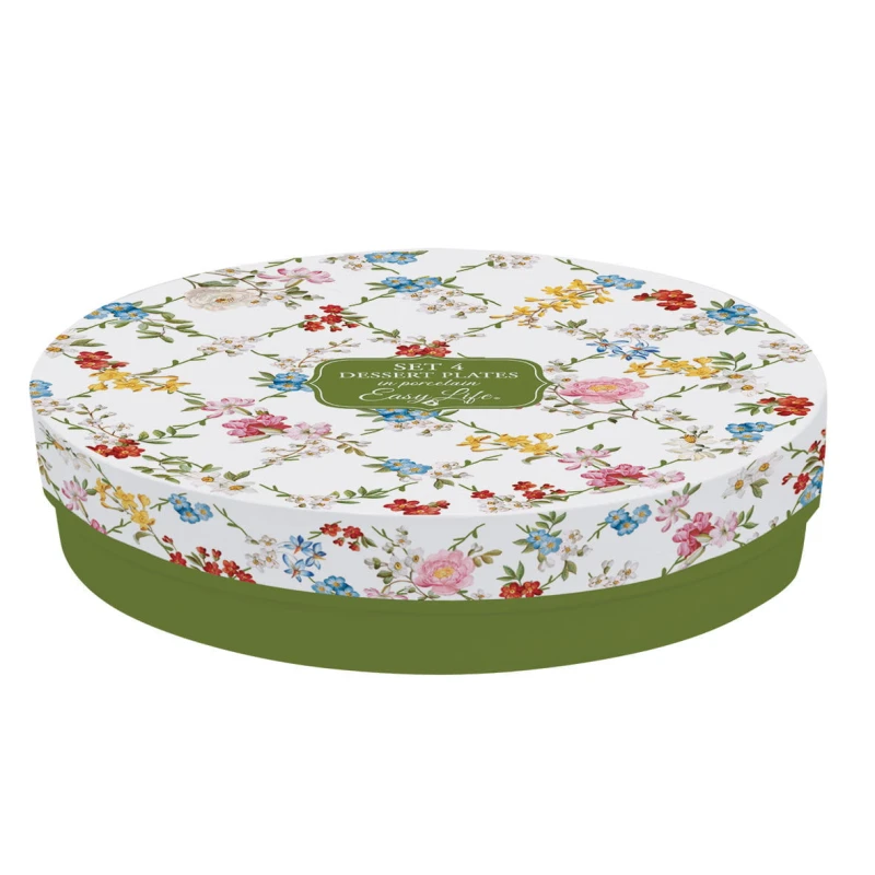 Easy Life/Nuova R2S, zestaw 4szt. talerzy deserowych, 19 cm - GARDEN DREAMS