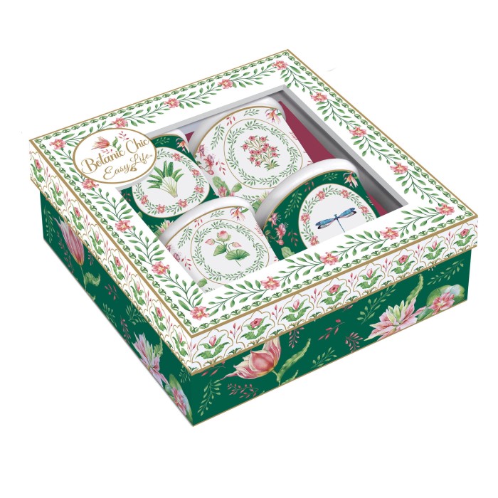 Easy Life/Nuova R2S, 4x czarka-espresso 100ml - BOTANIC CHIC