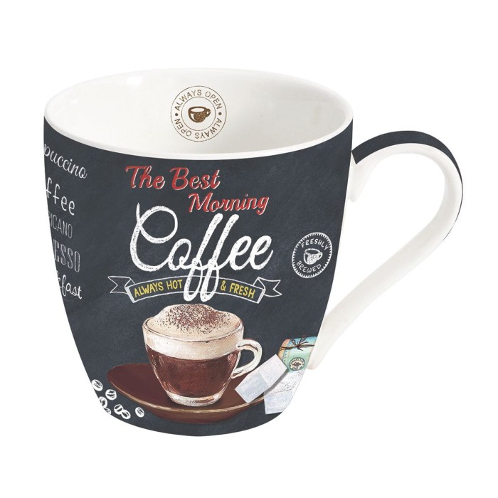 Easy Life/Nuova R2S, porcelanowy kubek 350 ml - IT'S COFFEE TIME