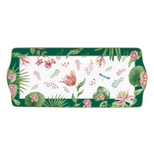 Easy Life/Nuova R2S, porcelanowa paterka 35x15cm - BOTANIC CHIC