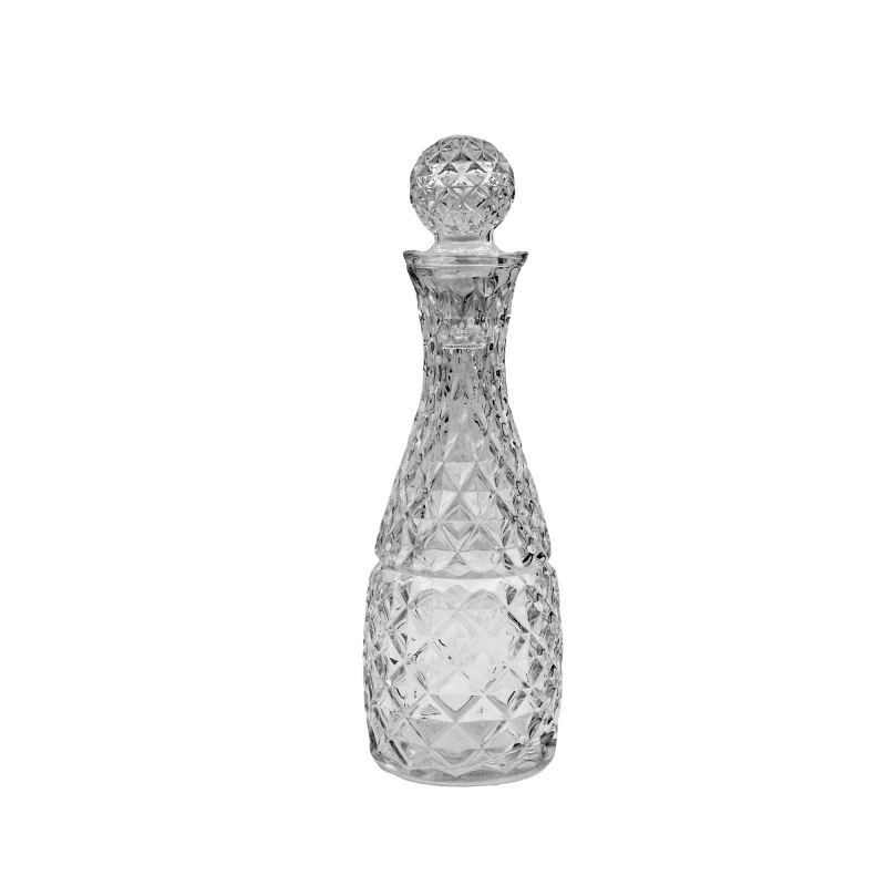 Sencam/Turcja, komplet, karafka H33cm, szklanki 6x 300ml