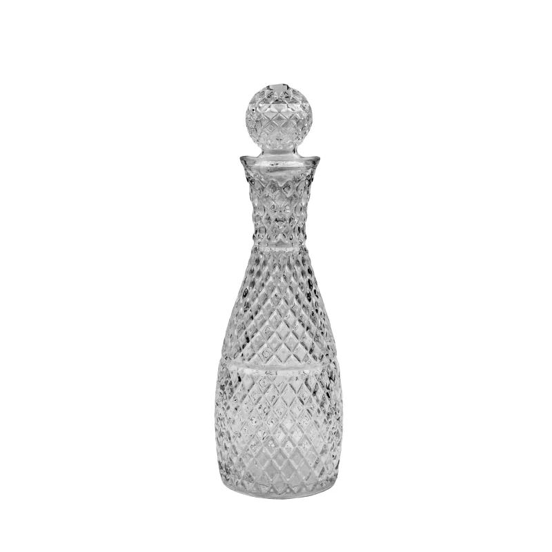 Sencam/Turcja, komplet, 2 karafki H33cm, szklanki 6x 300ml