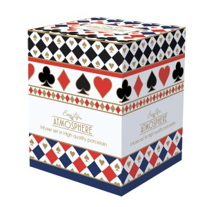 Easy Life/Nuova R2S, kubek 350 ml z zaparzaczem/sitkiem i przykrywką  - CASINO ROYALE