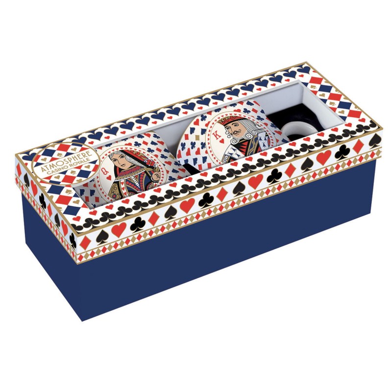 Easy Life/Nuova R2S, 2x kubek porcelanowy 300 ml - CASINO ROYALE