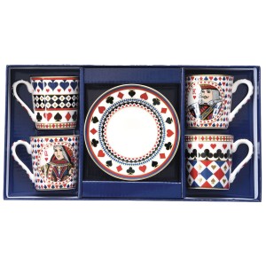 Easy Life/Nuova R2S, zestaw - 4 filiżanki-espresso 100ml  - CASINO ROYALE