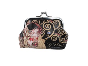 Carmani, portfelik mały - G. Klimt, Pocałunek