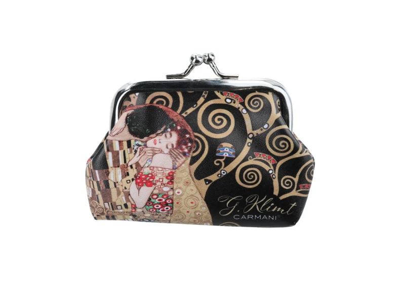 Carmani, portfelik mały - G. Klimt, Pocałunek
