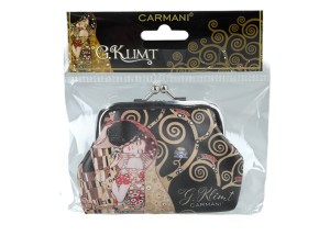 Carmani, portfelik mały - G. Klimt, Pocałunek