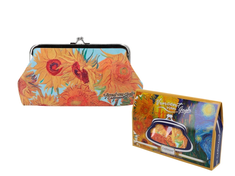 Carmani, portfelik duży - VAN GOGH/Słoneczniki