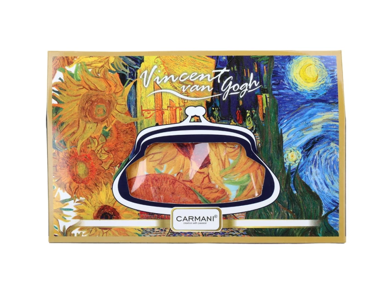 Carmani, portfelik duży - VAN GOGH/Słoneczniki