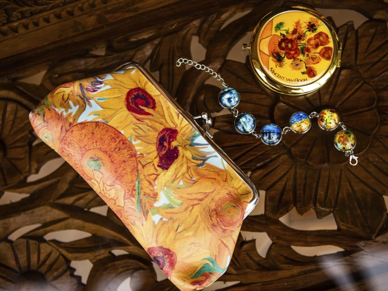 Carmani, portfelik duży - VAN GOGH/Słoneczniki