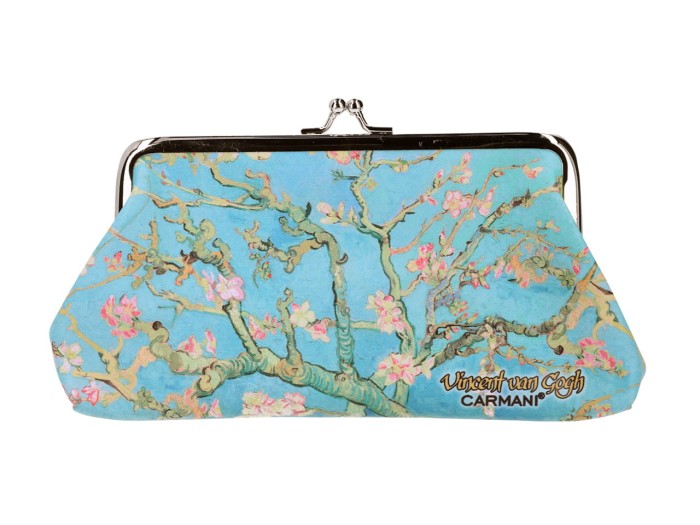 Carmani, portfelik duży - VAN GOGH/Kwitnący migdałowiec