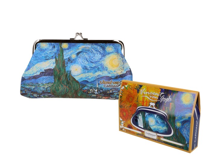 Carmani, portfelik duży - VAN GOGH/Gwiaździsta Noc