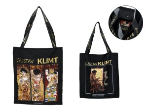 Carmani, torba na ramię, na zakupy do 5kg - GUSTAV KLIMT, mix