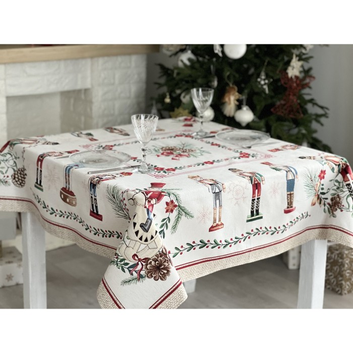 Obrus z tkaniny gobelinowej(tkana maszynowo) - CASCANUECES-137, 137x137cm