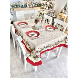 Obrus z tkaniny gobelinowej(tkana maszynowo) - RUNNER1309FM-180, 137x180 cm