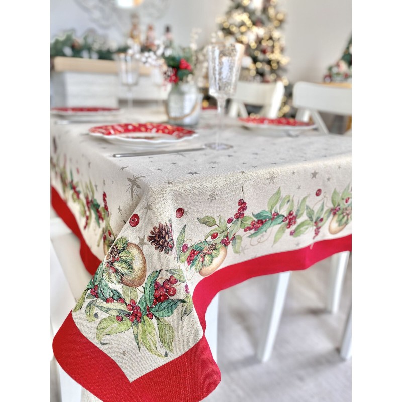 Obrus z tkaniny gobelinowej(tkana maszynowo) - RUNNER1309FM-180, 137x180 cm