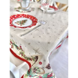 Obrus z tkaniny gobelinowej(tkana maszynowo) - RUNNER1309FM-180, 137x180 cm