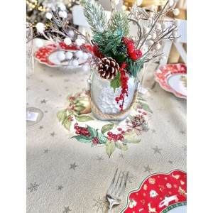 Obrus z tkaniny gobelinowej(tkana maszynowo) - RUNNER1309FM-180, 137x180 cm