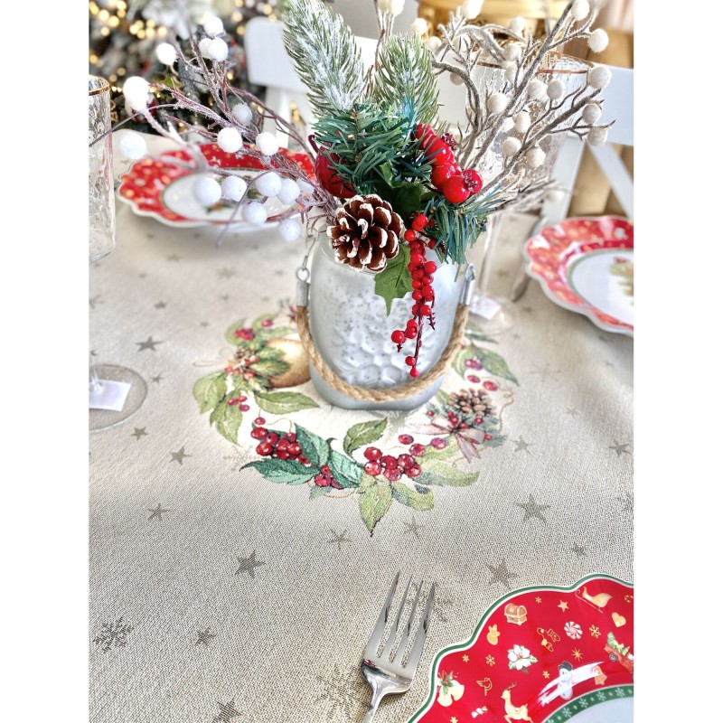 Obrus z tkaniny gobelinowej(tkana maszynowo) - RUNNER1309FM-180, 137x180 cm