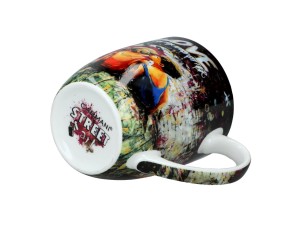 Carmani, porcelanowy kubek t. Camio 380ml - GRAFFITI