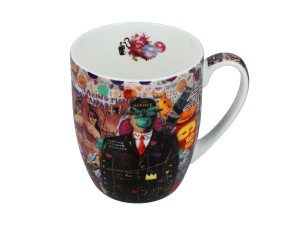 Carmani, porcelanowy kubek t. Camio 380ml - GRAFFITI