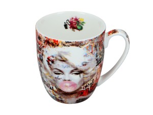 Carmani, porcelanowy kubek t. Camio 380ml - GRAFFITI