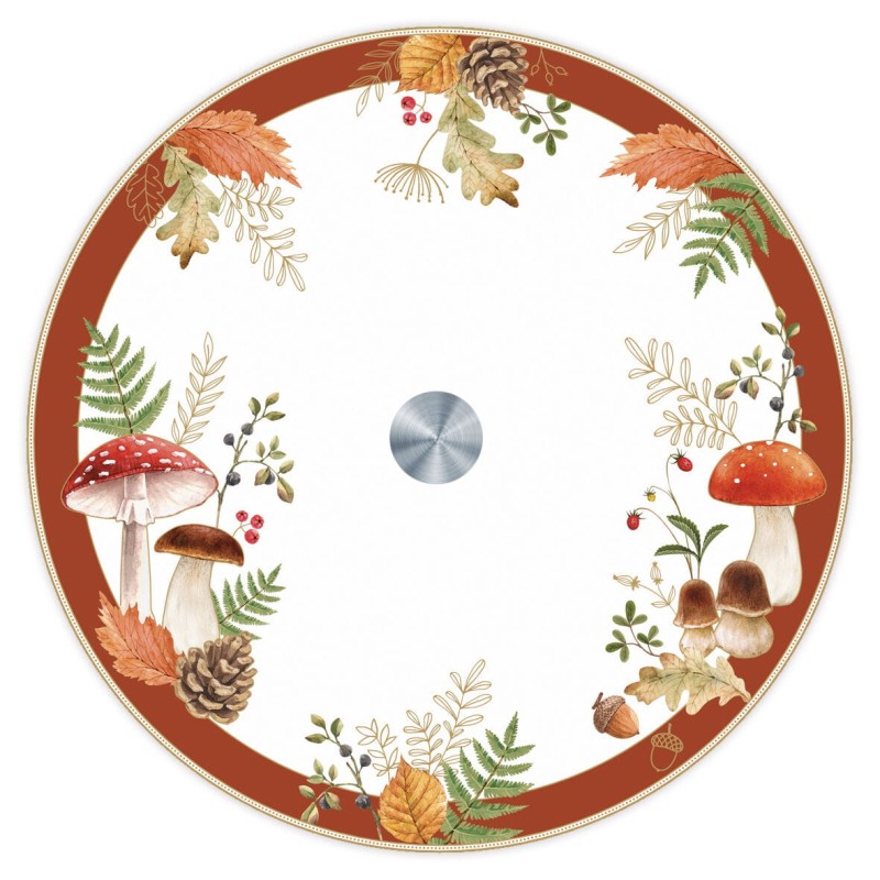 Easy Life/Nuova R2S, deska serowa 32cm - JESIENNE GRZYBKI