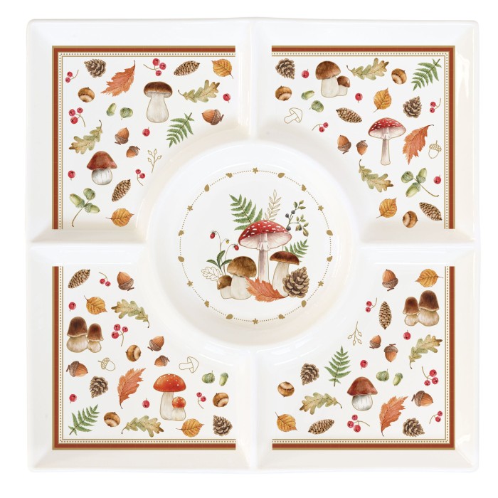 Easy Life/Nuova R2S, paterka 25x25cm - JESIENNE GRZYBKI