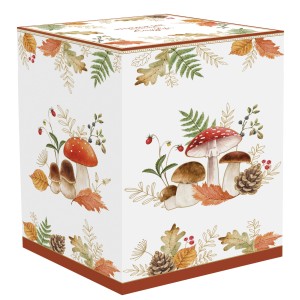 Easy Life/Nuova R2S, pojemnik H19 cm, śr. 12 cm - JESIENNE GRZYBKI