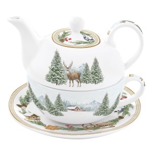 Easy Life/Nuova R2S, filiżanka z czajniczkiem ''tea for one'' 350ml + 350ml