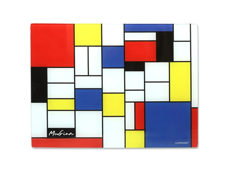 Carmani, szklana deska 40x30cm - P. Mondrian