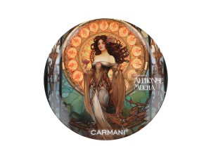 Carmani, otwieracz z magnesem - inspirowane twórczością A. MUCHA