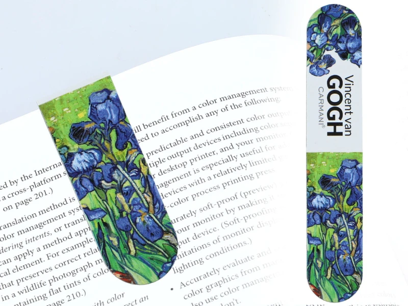 Carmani, kpl. 4 zakładek magnetycznych do książek - VAN GOGH