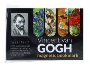 Carmani, kpl. 4 zakładek magnetycznych do książek - VAN GOGH