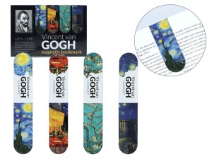 Carmani, kpl. 4 zakładek magnetycznych do książek - VAN GOGH
