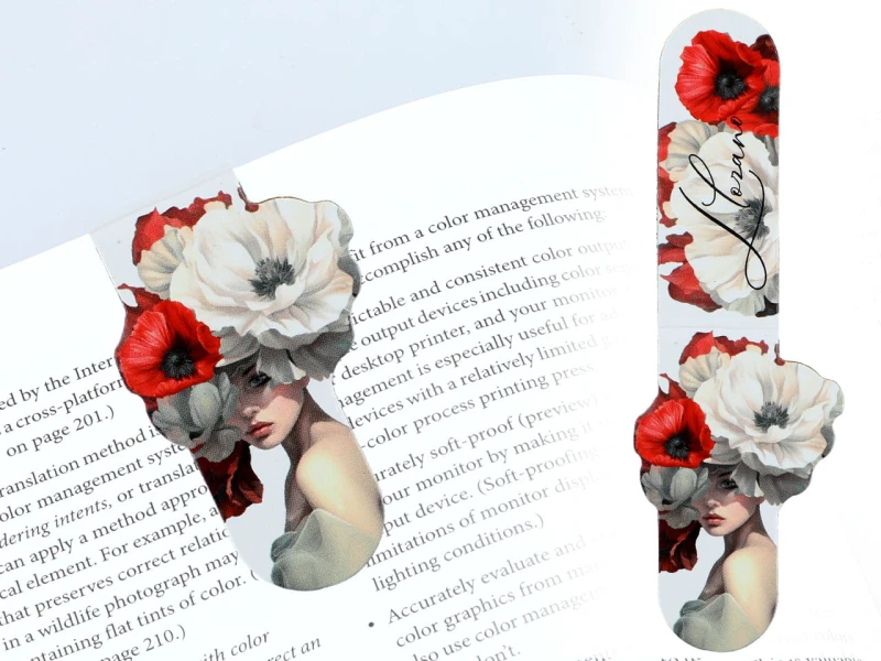 Carmani, kpl. 4 zakładek magnetycznych do książek - LAURA LOZANO