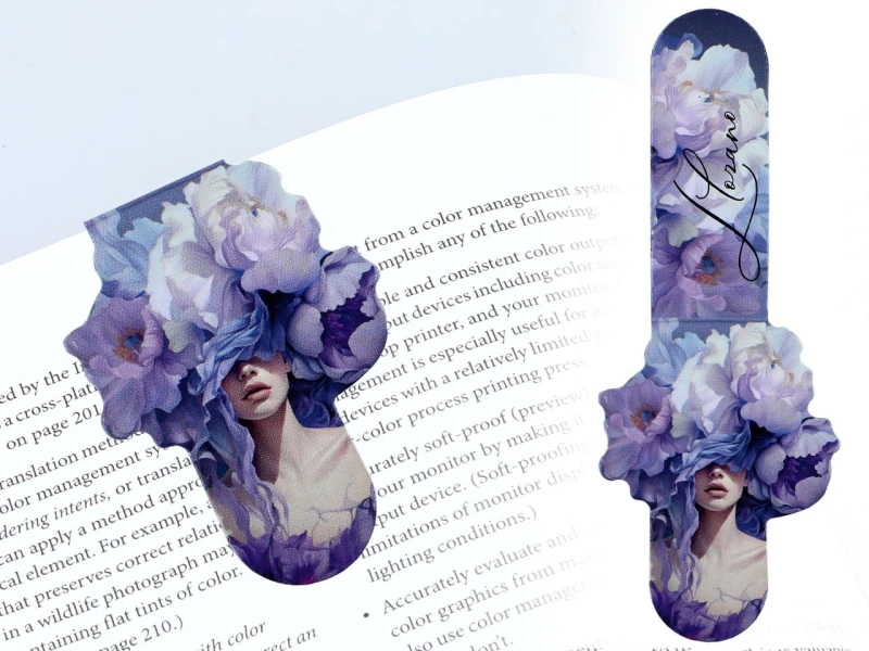 Carmani, kpl. 4 zakładek magnetycznych do książek - LAURA LOZANO