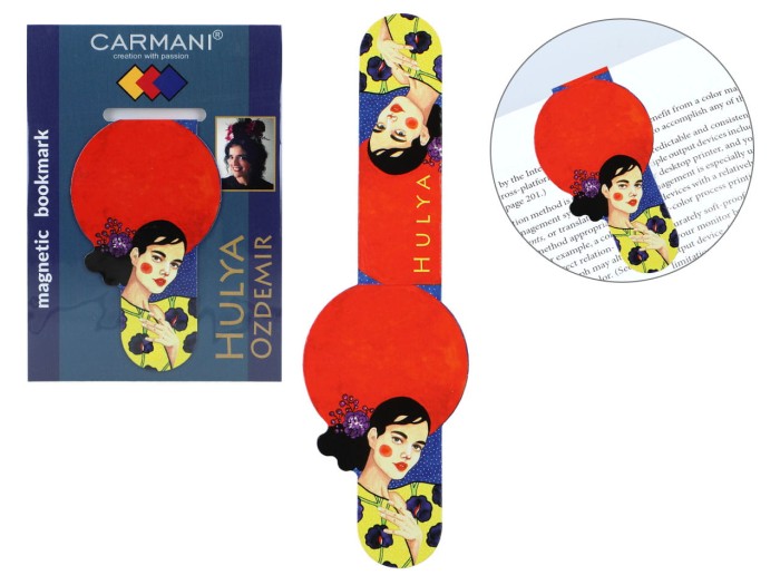 Carmani, płaska zakładka magnetyczna ok. 10cm - HULYA OZDEMIR