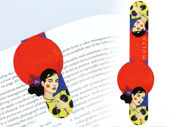 Carmani, płaska zakładka magnetyczna ok. 10cm - HULYA OZDEMIR