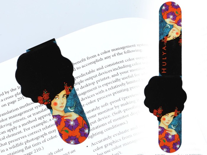 Carmani, płaska zakładka magnetyczna ok. 10cm - HULYA OZDEMIR