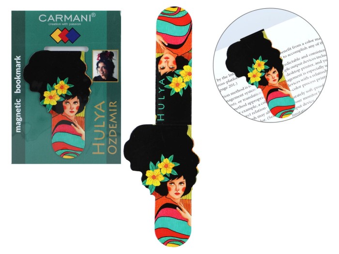 Carmani, płaska zakładka magnetyczna ok. 10cm - HULYA OZDEMIR