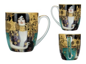 Carmani, porcelanowy kubek t. Camio 380ml - KLIMT/Judyta