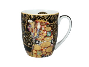 Carmani, porcelanowy kubek t. Camio 380ml - KLIMT/Pocałunek
