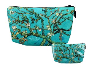 Carmani, kosmetyczka ok. 21x15cm - VAN GOG/Migdałowiec