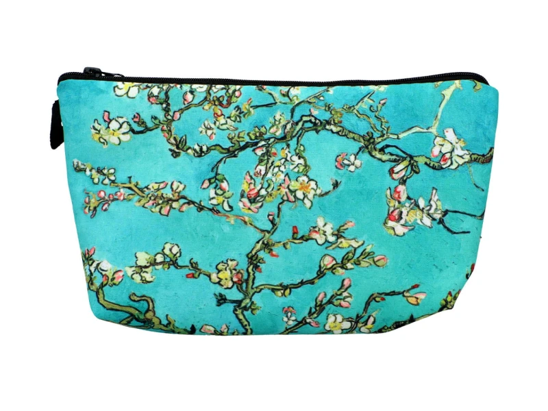 Carmani, kosmetyczka ok. 21x15cm - VAN GOG/Migdałowiec