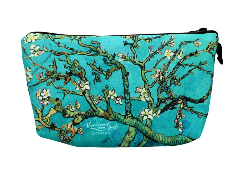 Carmani, kosmetyczka ok. 21x15cm - VAN GOG/Migdałowiec