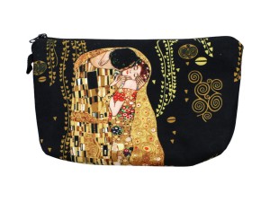 Carmani, kosmetyczka ok. 21x15cm - KLIMT/Pocałunek